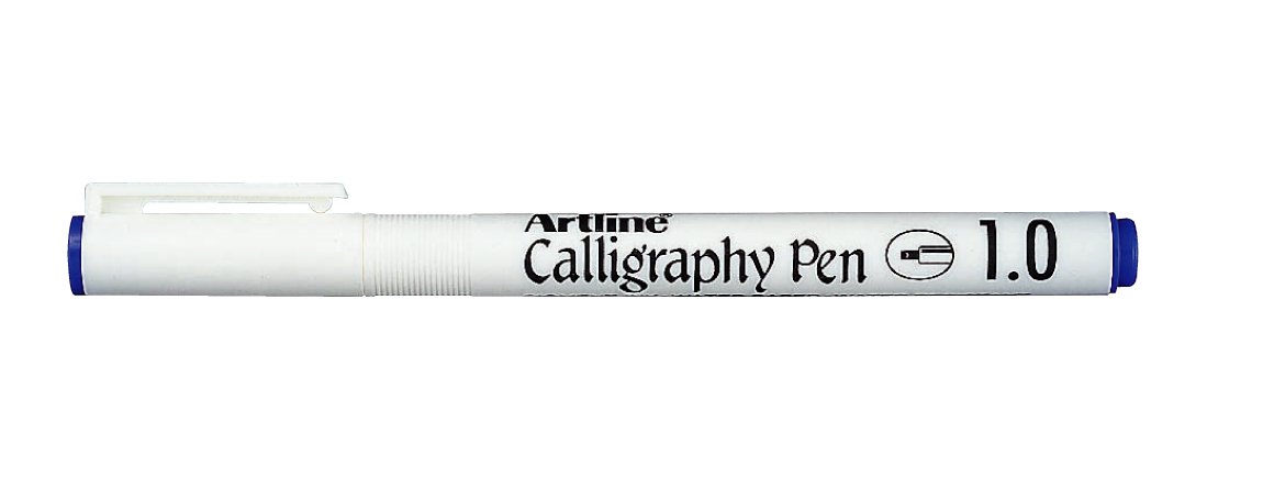 Calligraphy Pen 1.0mm Blue Artline Ref EK241